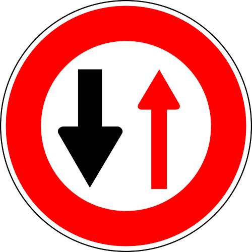 Priority for Oncoming Traffic