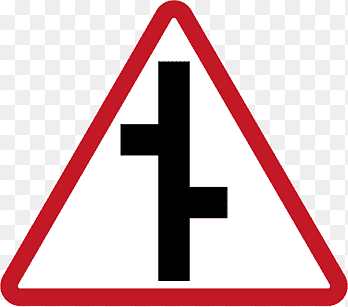 Staggered intersection